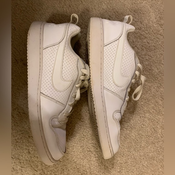 nike court borough low white mens